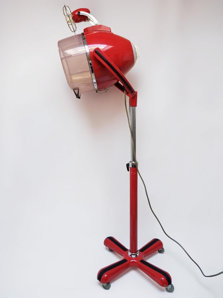 Indola-droogkap-haardroger-ventilator-lamp-decoratie-kapperszaak-barbershop-ventilator-hair-dryer-vintage-retro