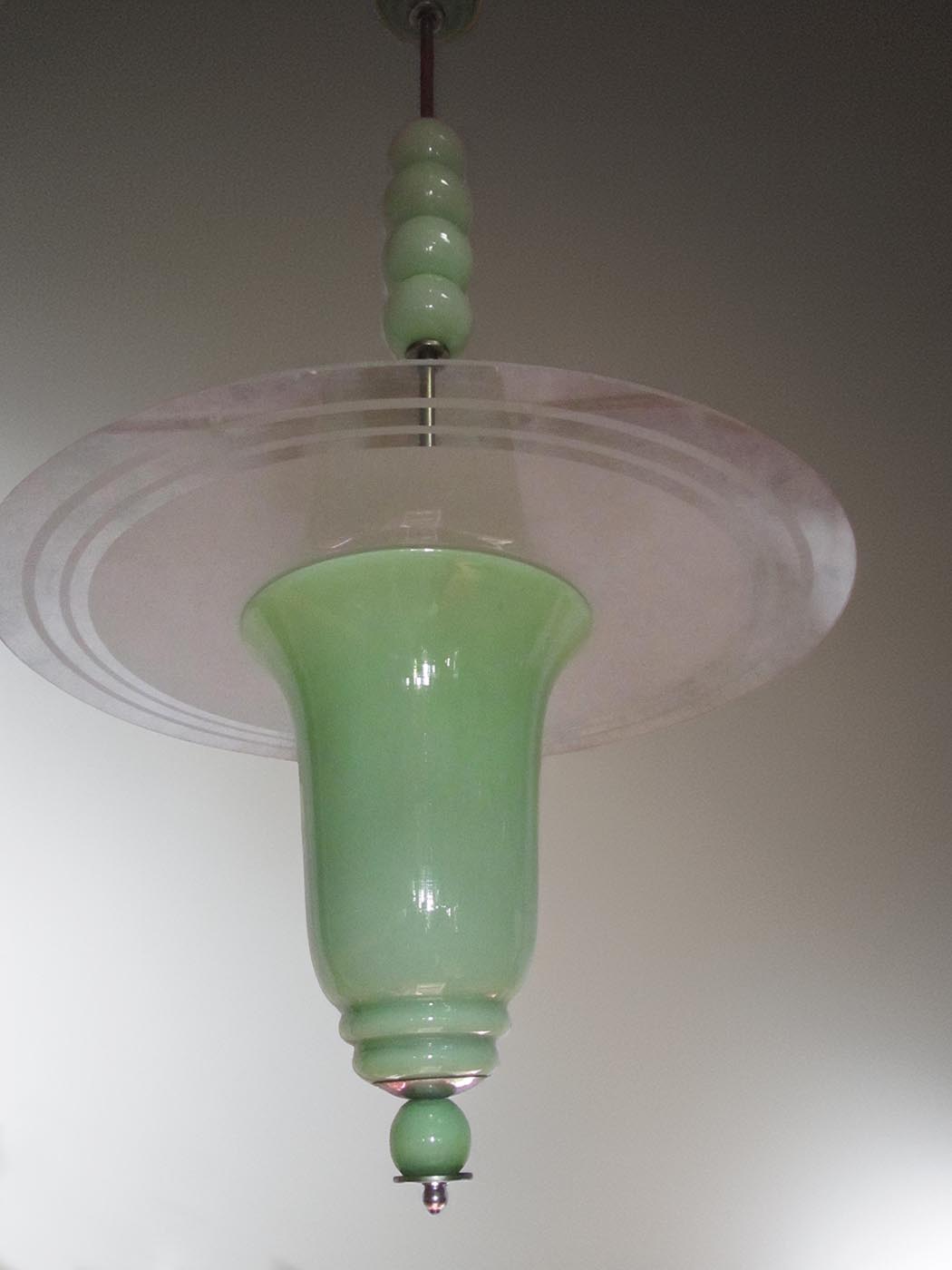 Art-Deco-kroonluchter-plafondlamp-chandelier-cieling-lamp-Saturnus-Italian-German