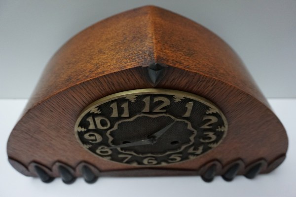 Amsterdamse-School-pendule-clock-klok-art-deco-Dutch