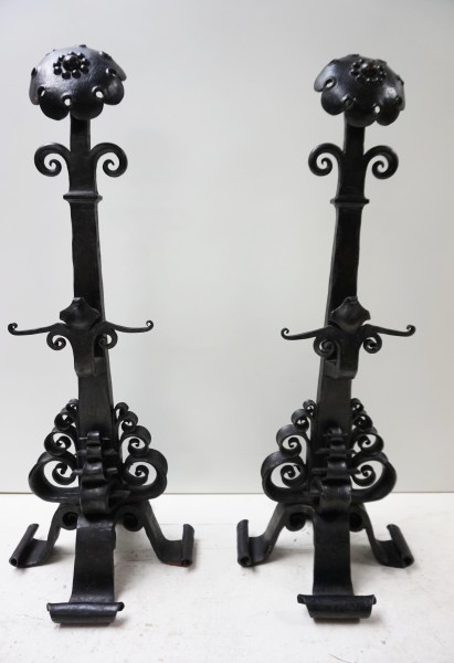 Amsterdamse-school-haardijzers-Winkelman-vanderBijl-Piet-Kramer-smeedijzer-vuurbokken-andirons-cast-iron-firedogs-6