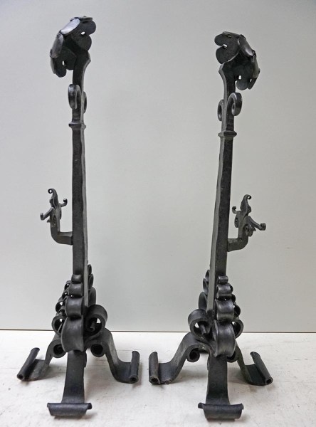 Amsterdamse-school-haardijzers-Winkelman-vanderBijl-Piet-Kramer-smeedijzer-vuurbokken-andirons-cast-iron-firedogs-8