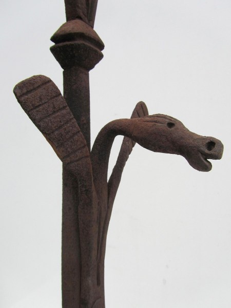 Andirons-firedogs-dragon-Gothic-French-17th-18th-century-antique-wrought-iron-haardijzers-handgesmede-ijzeren-00012