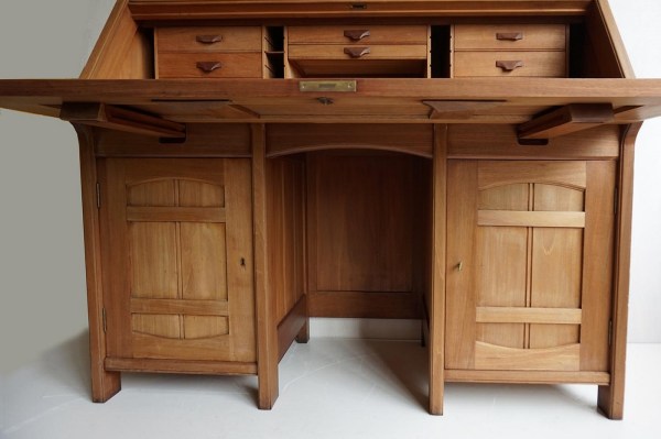 Arts-Nouveau-crafts-Desk-Secretary-style-Gustave-Serrurier-Bovy-Stickley-secretaire-bureau-Henry-van-de-Velde-24