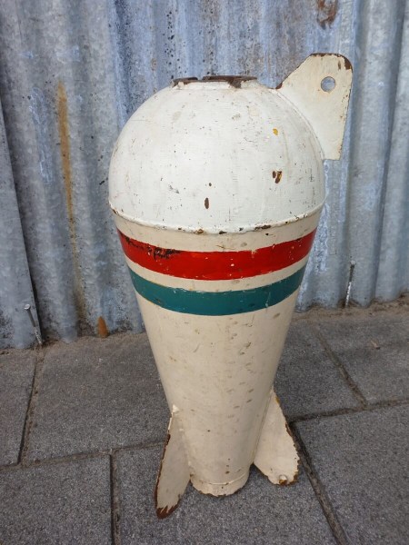 British-Flare-Mining-Firing-granaat-Veilig-inert-leeg-safe-grenade-military-collectible-decorative-man-cave-1970-00006