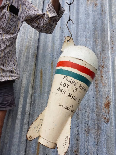 British-Flare-Mining-Firing-granaat-Veilig-inert-leeg-safe-grenade-military-collectible-decorative-man-cave-1970-00008