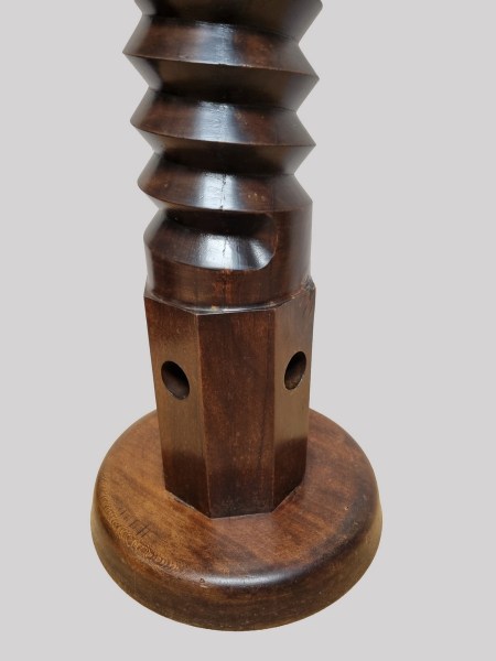 Brutalistisch-Charles-Dudouyt-wine-corkscrew-pedestal-column-gedraaide-zuil-pilaar-wijnpers-machine-age-00004