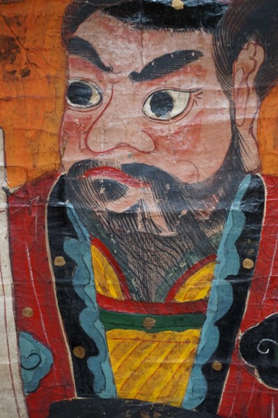 Chinese-Taoist-Yao-painting-scroll-ceremonial-temple-antique-Asian-tempelrol-schildering-00012