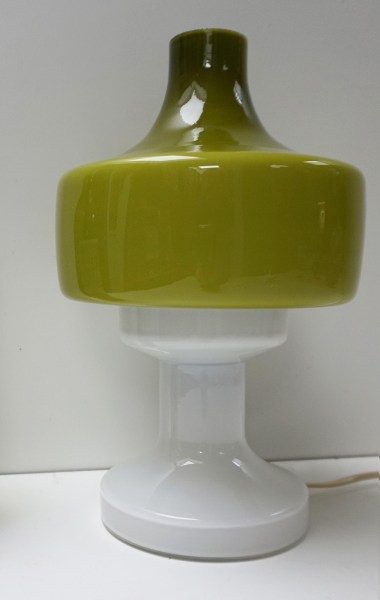 Dijkstra-Holland-tafellamp-mushroom-tablelamp-glass-desk-lamp-vintage-design-jaren-70-1970-green-groen