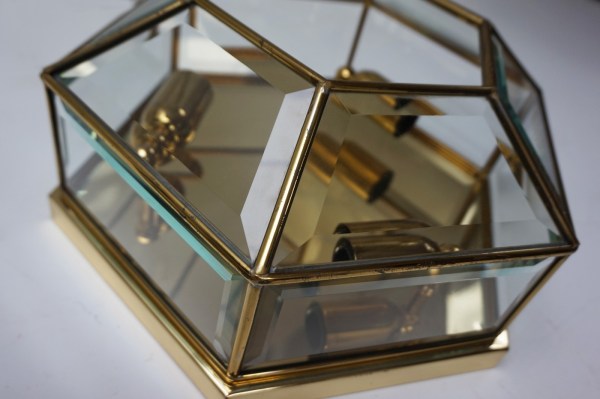Frantzen-Hollywood-Regency-vintage-cieling-wall-lamps-lampen-plafondlampen-wandlampen-hexagonal-brass-glass-diamant-00009