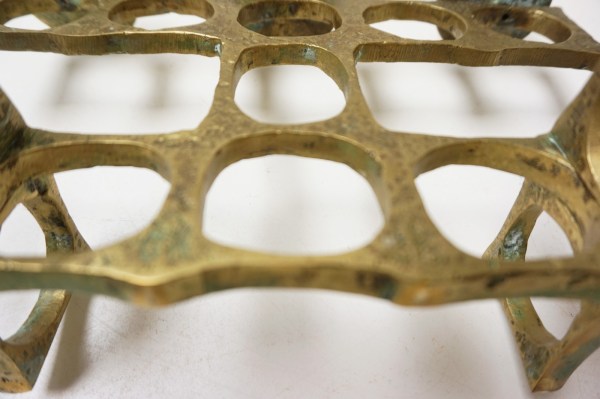 Heinz-Goll-candelabra-candlestick-kandelaar-bronze-brass-brutalist-sculptor-Austria