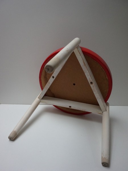 Hugo-Frandsen-stijl-kruk-rood-wit-vintage-Spottrup-1960-Scandinavisch-design-ottoman-stoel-00001