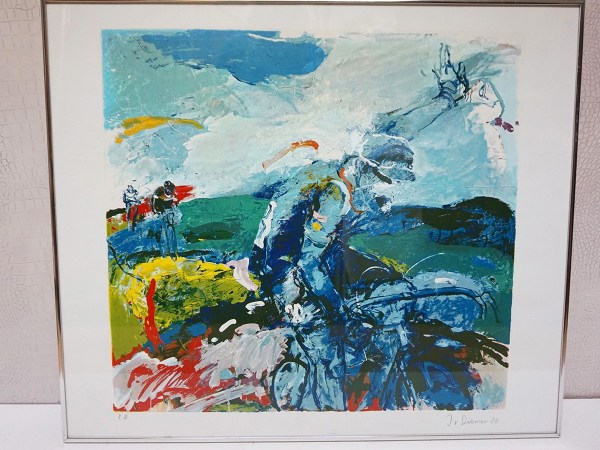 Jan-van-Diemen-wielrenners-grafiek-zeefdruk-proefdruk-eigen-afdruk-e.a.-kunstenaar-moderne-kunst-abstract-kleurrijk-00002