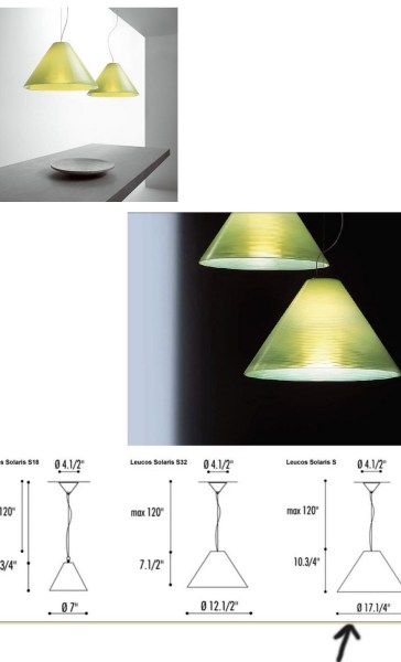 Leucos-Solaris-Murano-Toso-Massari-green-groen-iridescent-iriserende-kap-hanglamp-diffuser-vintage-chandelier