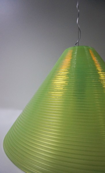 Leucos-Solaris-Murano-Toso-Massari-green-groen-iridescent-iriserende-kap-hanglamp-diffuser-vintage-chandelier