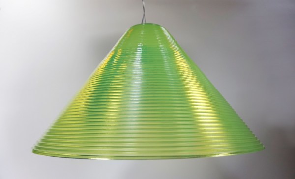 Leucos-Solaris-Murano-Toso-Massari-green-groen-iridescent-iriserende-kap-hanglamp-diffuser-vintage-chandelier
