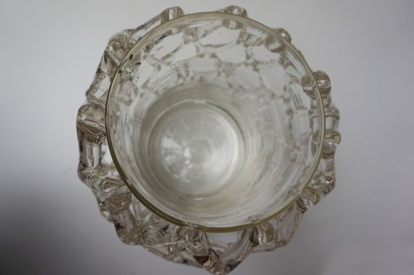 Murano-mid-century-modern-art-vase-lattice-glass-basket-weave-vaas-vintage-traliewerk-Italie