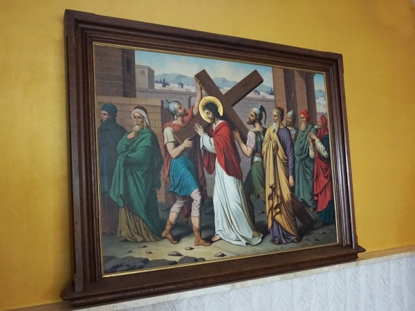 Neo-gotische-gothic-stationofthecross-kruisweg-statie-antiek-kerk-schilderij-painting-Jesus-Christ-cross-00001