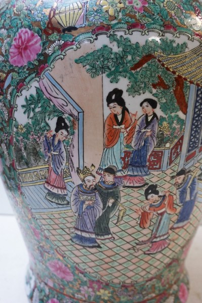 Oriental-Ceramic-Chinese-Ginger-urns-art-deco-Canton-famille-rose-dekselvazen-large-grote-