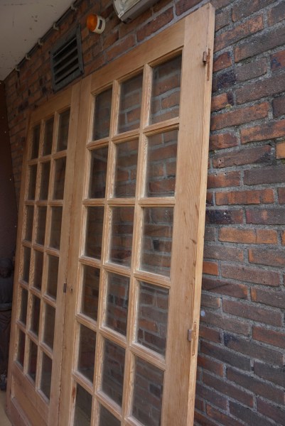 oude-antieke-amerikaans-grenen-houten-dubbele-deuren-ensuite-facet-geslepen-glas