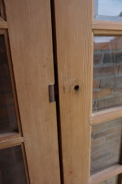 oude-antieke-amerikaans-grenen-houten-dubbele-deuren-ensuite-facet-geslepen-glas
