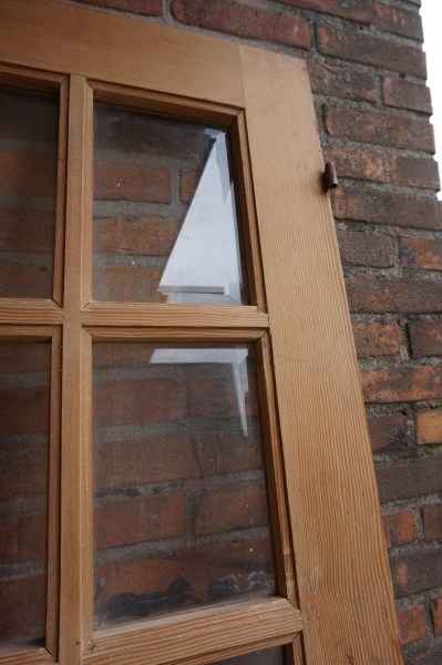 oude-antieke-amerikaans-grenen-houten-dubbele-deuren-ensuite-facet-geslepen-glas