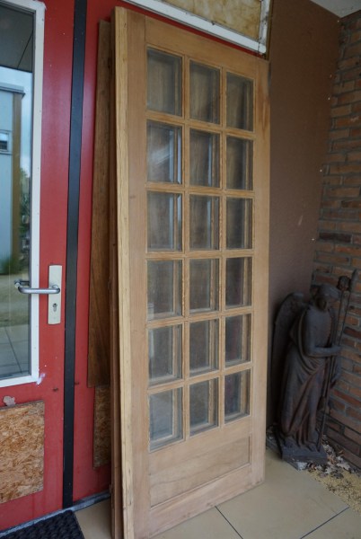 oude-antieke-amerikaans-grenen-houten-dubbele-deuren-ensuite-facet-geslepen-glas