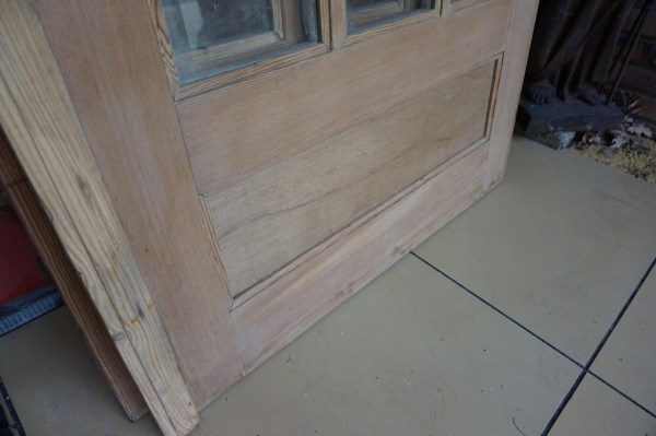 oude-antieke-amerikaans-grenen-houten-dubbele-deuren-ensuite-facet-geslepen-glas