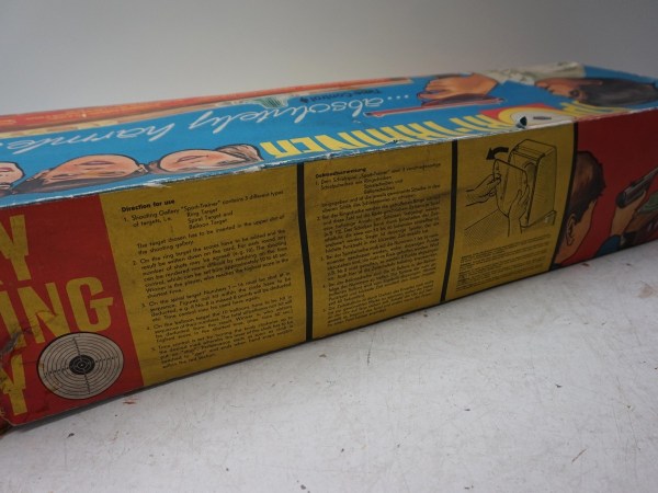 Technofix-sport-trainer-oud-blikken-speelgoed-orginele-doos-tin-plate-toy-shooting-game-vintage-318-00010