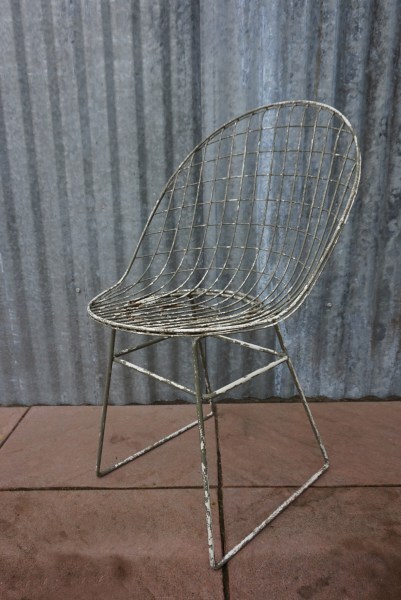 VVintage wire chair, early edition, Cees Braakman, Adriaan Dekker