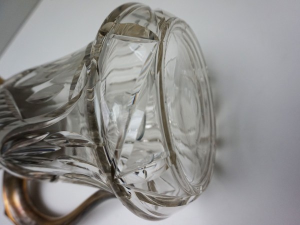 Vintage-geslepen-kristallen-vergulde-schenkkan-waterkan-wijnkan-karaf-ijs-oude-cut-crystal-glass-pitcher-gilded