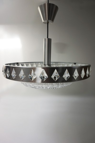 Vitrika-Orrefors-hanglamp-Scandinavisch-Zweeds-Deens-design-midcentury-vintage-aluminium-kristal-glass-pendant-lamp