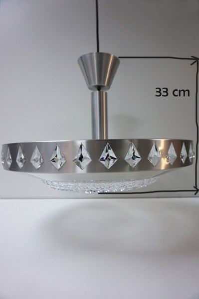 Vitrika-Orrefors-hanglamp-Scandinavisch-Zweeds-Deens-design-midcentury-vintage-aluminium-kristal-glass-pendant-lamp