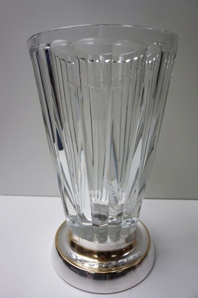 WMF-Art-Deco-Crystal-vase-kristallen-vaas-silverplated-verzilverde-ostrich