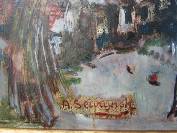 andre-seurynck-sijsele-schilderij-winterlandschap-paysage-hivernal-painting-Belgisch-00003