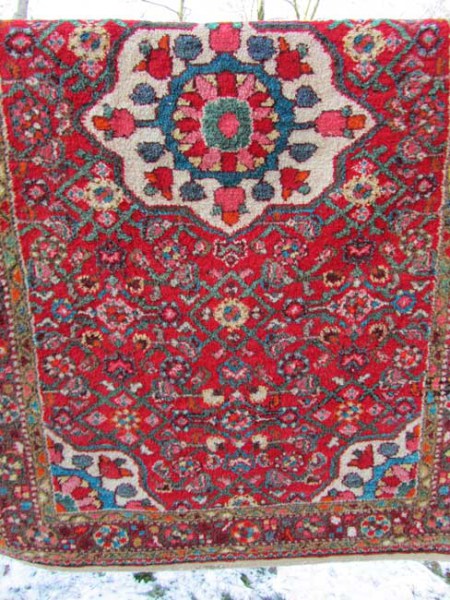 antiek, Perzisch, handgeknoop,t tapijt, antique, Persian, rug, Hand-knotted, vegetable, dyed, colours