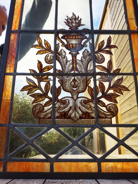 antieke-glas-in-lood-ramen-deuren-neo-renaissance-koper-brons-grisaille-antique-stained-glass-panel-window-doors-bronze-00014