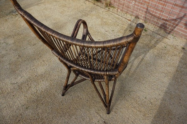 bamboo-rattan-vintage-leather-lounge-chair-high-fan-back-Rohe-Noordwolde-bamboe
