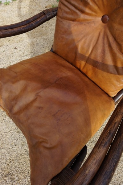 bamboo-rattan-vintage-leather-lounge-chair-high-fan-back-Rohe-Noordwolde-bamboe