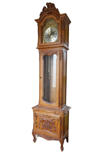 eiken-staande-klok-Louis-XV-Grandfather-Clock-Westminster