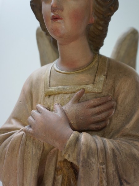 engel-vleugels-winged-angel-cherub-statue-sculpture-plaster-religious-praying-polychrome-altar-gipsen