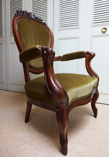 fauteuil-cabriolet-Louis-Philippe-XV-XVI-armchair-neo-rococo-biedermeier-armstoel-00021