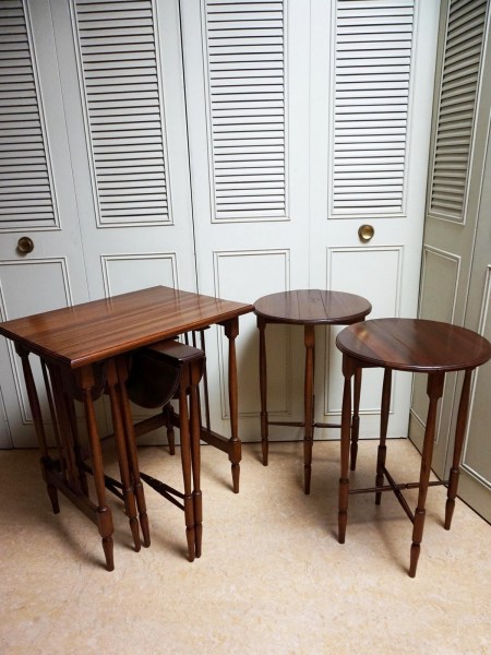 nesting-serving-stacking-side-tables-tall-folding-coffee-wine-teak-hoge-bijzettafels-nesttafels-vintage-midcentury