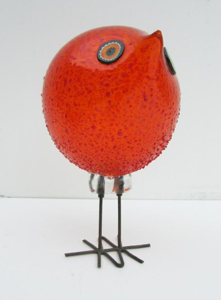 Italiaanse Art Glass Pulcino, Alessandro Pianon voor Vetreria Vistosi