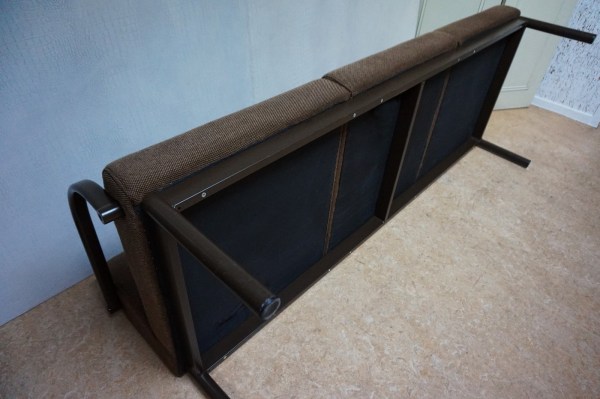 vintage-retro-bruin-bank-3-zits-wachtkamerbank-stalen-frame-metal-three-seat-sofa-brown-fabric-15