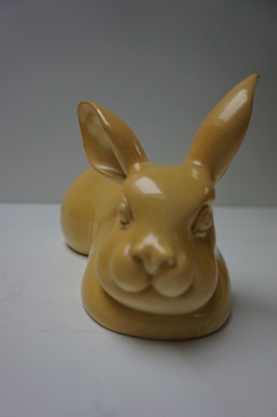 vintage-stonelite-Prof-Bessi-Guiseppe-Italy-dieren-figuren-konijn-schildpad-zwaan-mid-century-rabbit-turtle-swan